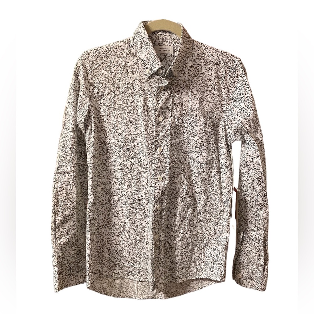 NWT SATURDAYS NYC CROSBY SHIRT